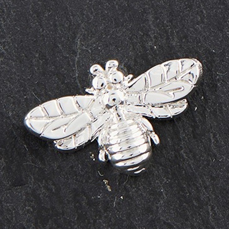 Honey Bee Silver Plated Stud Earrings